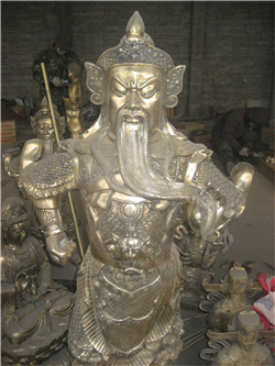 廠(chǎng)家直銷(xiāo)關(guān)公雕塑